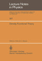 Density Functional Theory: 187 (Lecture Notes in Physics) - Retail Maharaj