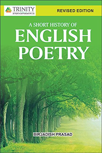 A Short History Of English Poetry - Retail Maharaj