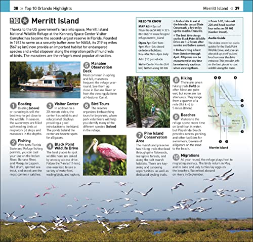 DK Eyewitness Top 10 Orlando (Pocket Travel Guide) - Retail Maharaj