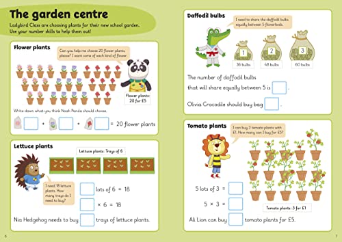 Maths Problem-Solving: A Learn with Ladybird Activity Book 5-7 years: Ideal for home learning (KS1) - Retail Maharaj