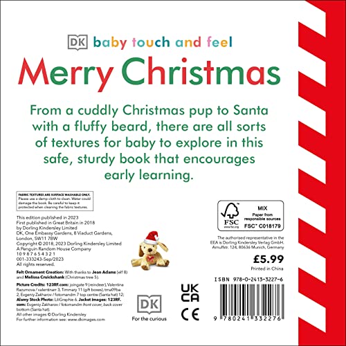 Baby Touch and Feel Merry Christmas - Retail Maharaj