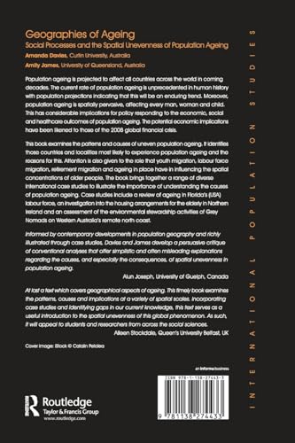 Geographies of Ageing: Social Processes and the Spatial Unevenness of Population Ageing (International Population Studies) - Retail Maharaj