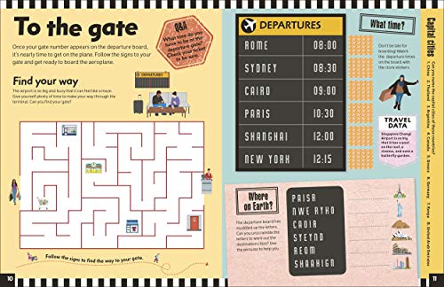 At the Airport Activity Book - Retail Maharaj