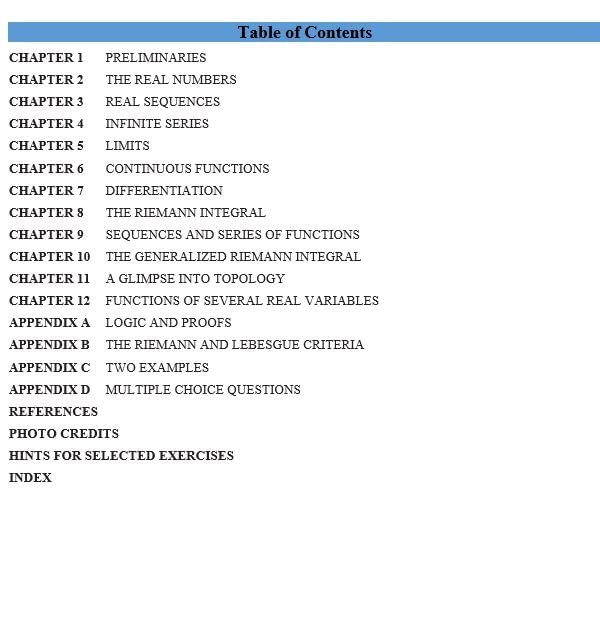 Introduction to Real Analysis, 4ed, An Indian Adaptation - Retail Maharaj