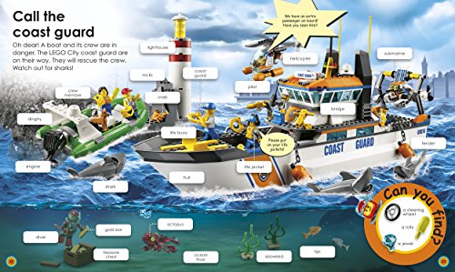 LEGO CITY Busy Word Book - Retail Maharaj