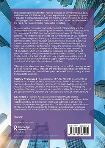 Responsible Investing: An Introduction to Environmental, Social, and Governance Investments - Retail Maharaj