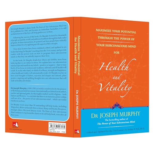 Maximize Your Potential Through The Power Of Your Subconscious Mind For Health And Vitality (English) - Retail Maharaj