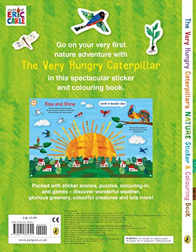 The Very Hungry Caterpillar's Nature Sticker and Colouring Book - Retail Maharaj