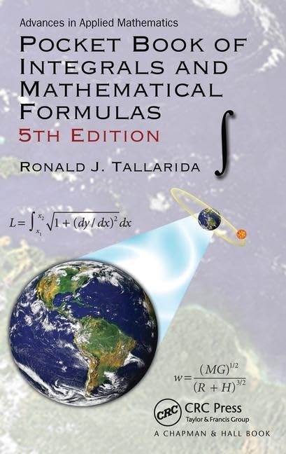 Pocket Book of Integrals and Mathematical Formulas - Retail Maharaj