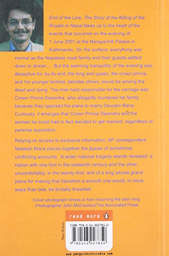 End Of The Line: The Story of the Killing of the Royals in Nepal - Retail Maharaj