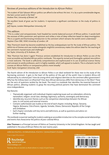 An Introduction to African Politics (Fourth Edition) - Retail Maharaj