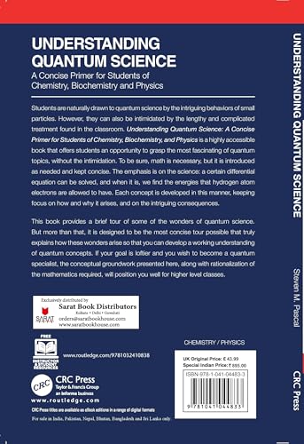 Understanding Quantum Science:A Concise Primer for Students of Chemistry, Biochemistry and Physics - Retail Maharaj