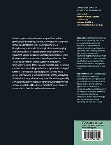 Introductory Biomechanics: From Cells to Organisms (Cambridge Texts in Biomedical Engineering)
