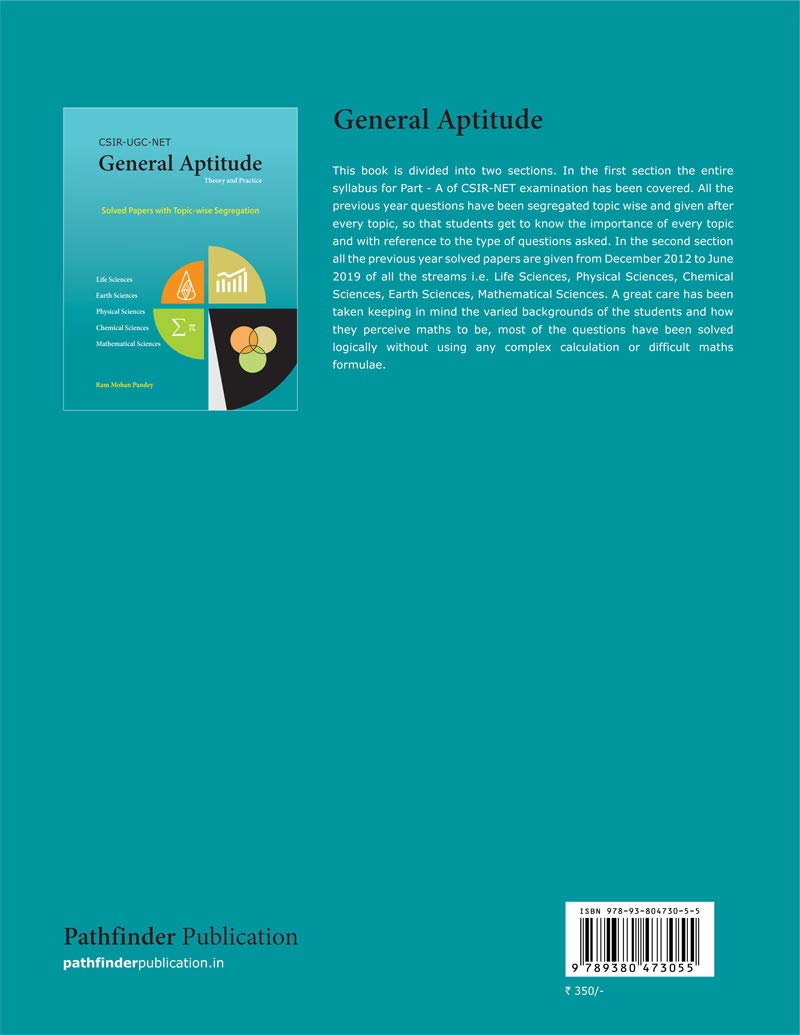 CSIR-JRF-NET General Aptitude, Theory and Practice - Retail Maharaj