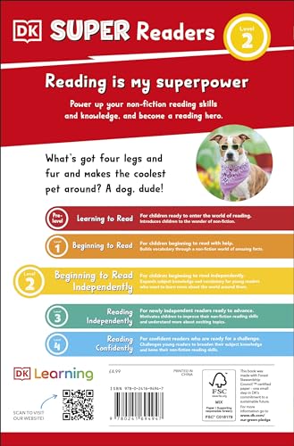 DK Super Readers Level 2 Dog Dude - Retail Maharaj
