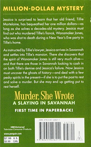 A Slaying in Savannah: 30 (Murder She Wrote)