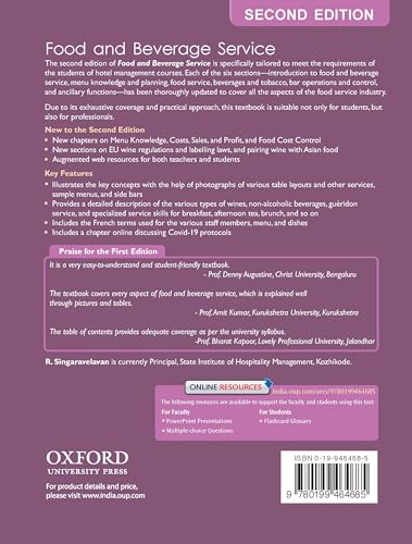 FOOD AND BEVERAGE SERVICE 2E - Retail Maharaj