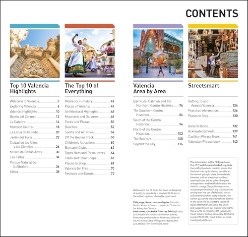 DK Eyewitness Top 10 Valencia (Pocket Travel Guide) - Retail Maharaj