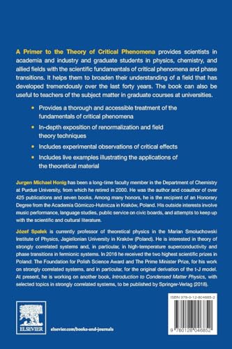 A Primer to the Theory of Critical Phenomena - Retail Maharaj