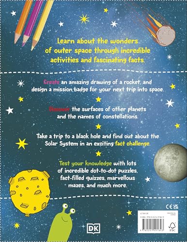 The Fact-Packed Activity Book: Space: With More Than 50 Activities, Puzzles, and More! - Retail Maharaj