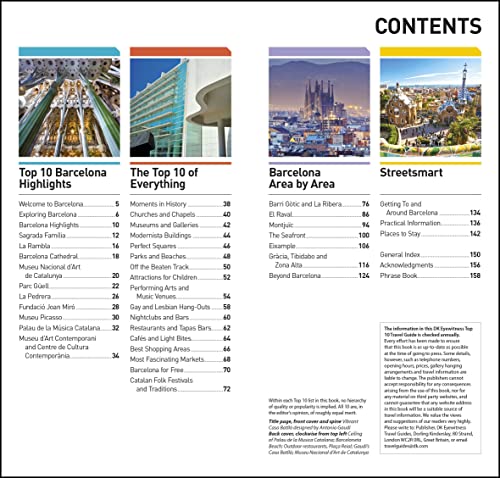 DK Eyewitness Top 10 Barcelona (Pocket Travel Guide) - Retail Maharaj