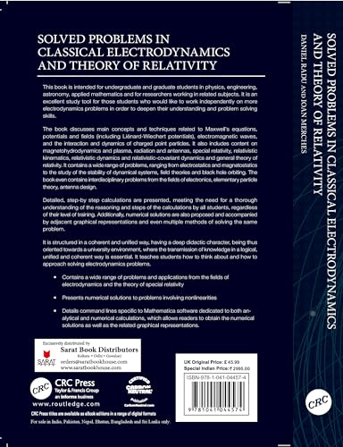 Solved Problems in Classical Electrodynamics and Theory of Relativity - Retail Maharaj