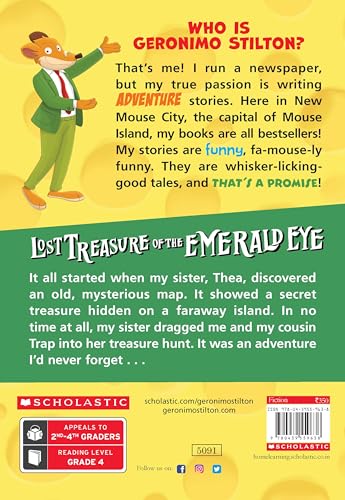 GERONIMO STILTON #01 LOST TREASURE OF THE EMERALD EYE Geronimo Stilton - Retail Maharaj