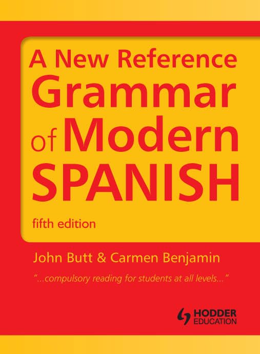 A New Reference Grammar of Modern Spanish: Volume 2 (Routledge Reference Grammars) - Retail Maharaj