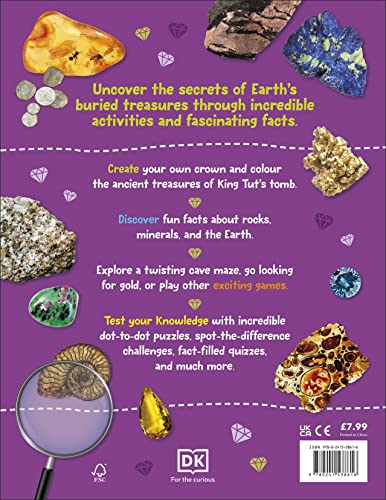 The Fact-Packed Activity Book: Rocks and Minerals: With More Than 50 Activities, Puzzles, and More! - Retail Maharaj
