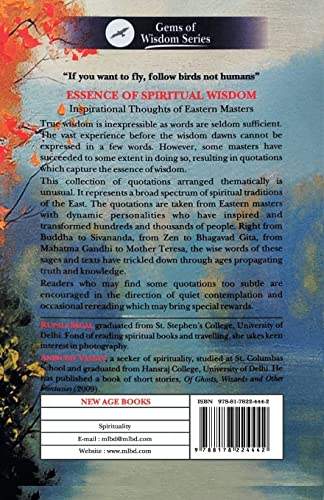 Essence of Spiritual Wisdom: Inspirational Thoughts of Eastern Masters - Retail Maharaj