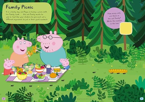 Peppa Pig: Fantastic Families Sticker Activity Book - Retail Maharaj
