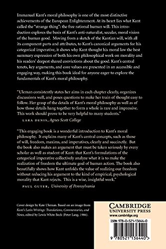 An Introduction to Kant's Moral Philosophy