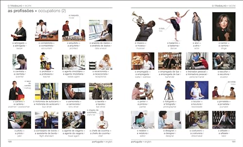Portuguese English Bilingual Visual Dictionary - Retail Maharaj