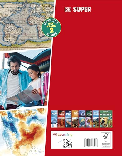 DK Super Planet Place and Time: Mapping Our World - Retail Maharaj