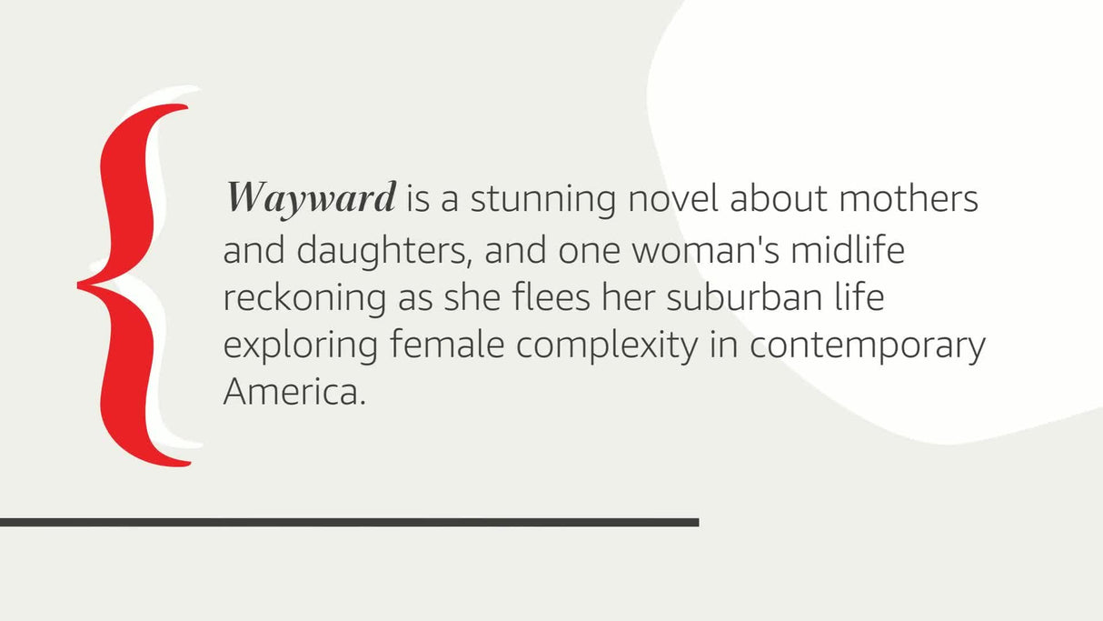 Wayward: A novel