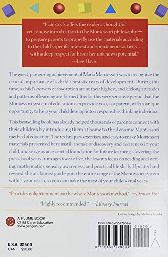 Teaching Montessori in the Home: Pre-School Years: The Pre-School Years