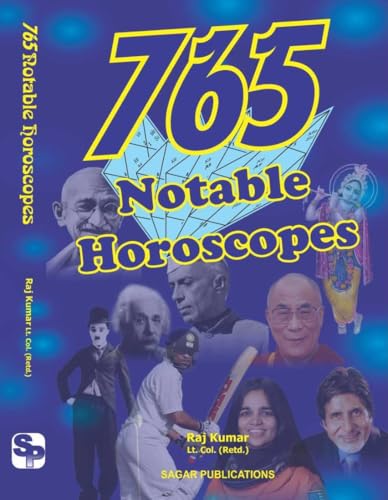 765 Notable Horoscopes The Original Book By Raj Kumar Lt. Col. (Retd.) - (English Version) - Retail Maharaj