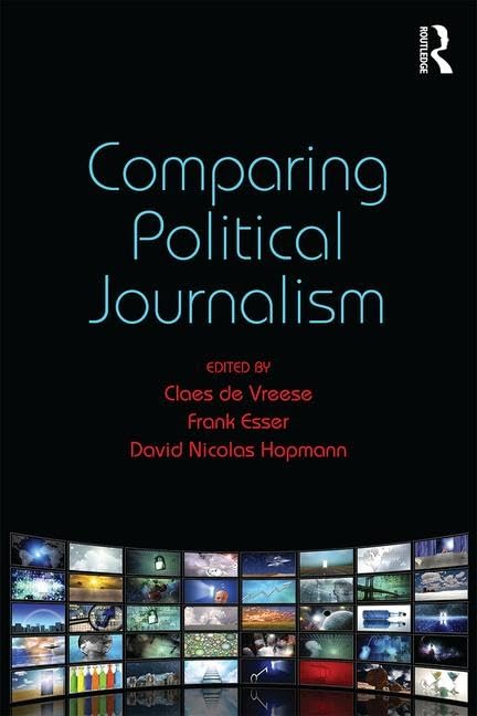 Comparing Political Journalism (Communication and Society) - Retail Maharaj