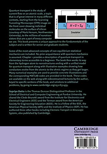 Quantum Transport: Atom to Transistor - Retail Maharaj