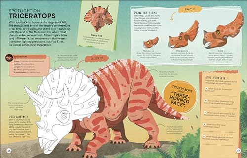 Brain Booster Dinosaurs and Other Prehistoric Creatures: Over 100 Mind-Boggling Activities that Make Learning Easy and Fun - Retail Maharaj