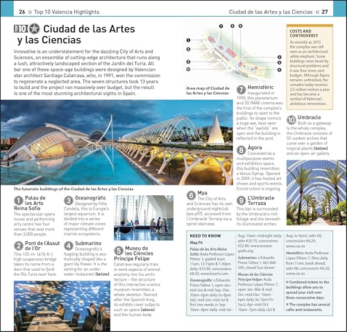 DK Eyewitness Top 10 Valencia (Pocket Travel Guide) - Retail Maharaj