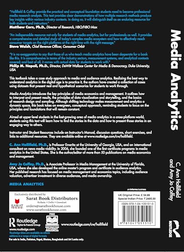 Media Analytics:Understanding Media, Audiences, and Consumers in the 21st Century - Retail Maharaj