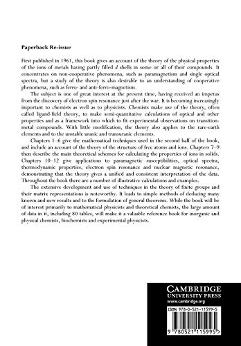 The Theory of Transition-Metal Ions