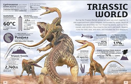 Our World in Numbers Dinosaurs and Other Prehistoric Life: An Encyclopedia of Fantastic Facts - Retail Maharaj