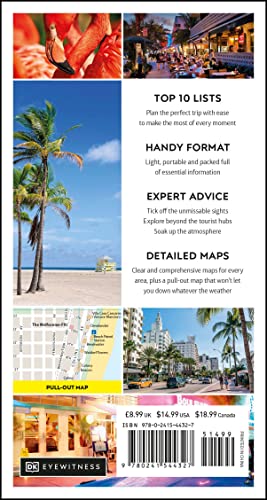 DK Eyewitness Top 10 Miami and the Keys - Retail Maharaj