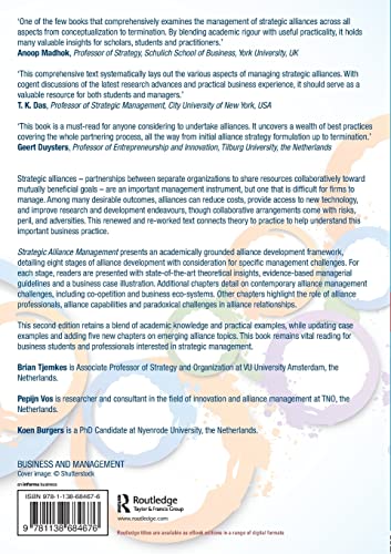 STRATEGIC ALLIANCE MANAGEMENT ,2ND EDITION - Retail Maharaj
