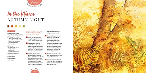 Nature in Watercolour: Expressive Painting Through the Seasons - Retail Maharaj