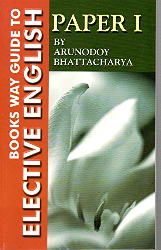 Elective English (Paper I) C.U/BSU/KU/BU - Retail Maharaj