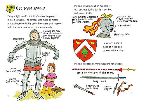 How To Be A Knight: This information book takes the reader back to the life of a knight in the Middle Ages. (Collins Big Cat) - Retail Maharaj