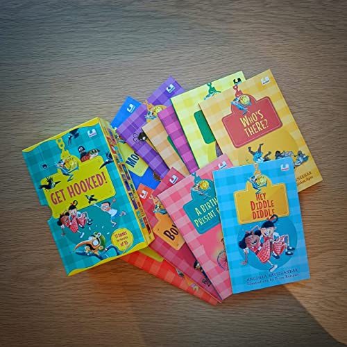 Get Hooked: The Hook Books Box Set: Funny, Illustrated Books Set in Different Parts of India | Ages 5+ - Retail Maharaj